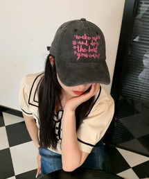 カラーロゴキャップ