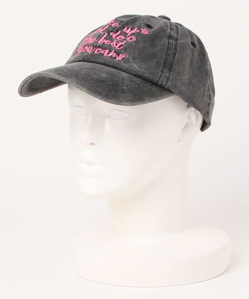 LAC-VERT（ラック・ヴェール）の「カラーロゴキャップ（キャップ・レディース・ブラック/アイボリー/ピンク・FREE）」の11枚目の写真