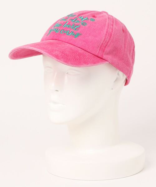 LAC-VERT（ラック・ヴェール）の「カラーロゴキャップ（キャップ・レディース・ブラック/アイボリー/ピンク・FREE）」の12枚目の写真