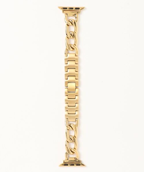 zandy(ズィーアンドワイ)の「zandy ズィー・アンド・ワイ / Apple Watch【チェーン】 アップルウォッチバンド ステンレスチェーンベルト /// chain2(デジタル腕時計・メンズ・シルバー/ブラック/ピンクゴールド/ゴールド・S/M)」の14枚目の写真