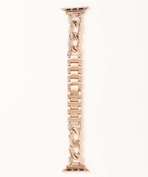 zandy(ズィーアンドワイ)の「zandy ズィー・アンド・ワイ / Apple Watch【チェーン】 アップルウォッチバンド ステンレスチェーンベルト /// chain2(デジタル腕時計・メンズ・シルバー/ブラック/ピンクゴールド/ゴールド・S/M)」の15枚目の写真