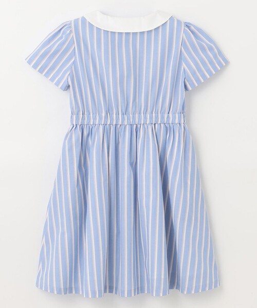 【セール】【吸水速乾】【110-140㎝】ストライプ ワンピース（ワンピース）｜組曲（クミキョク）