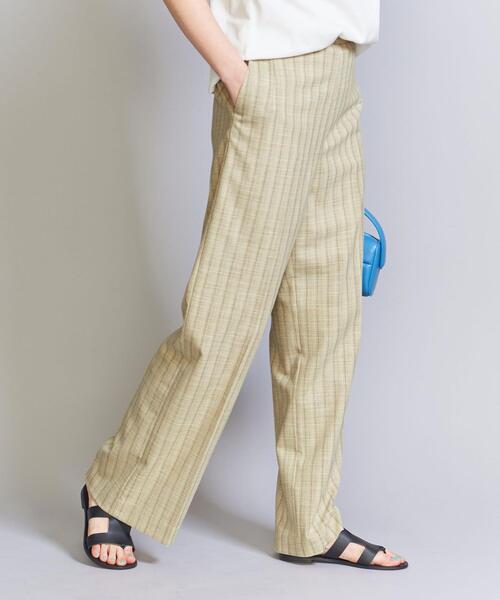 BEAUTY&YOUTH UNITED ARROWS（ビューティーアンドユースユナイテッドアローズ）の「ストライプツイード ワイドパンツ（その他パンツ・レディース・ナチュラル・M/S）」の13枚目の写真