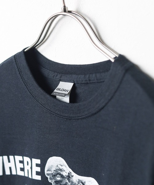 B.I.D.(ビーアイディー)の「《THINKER KEYS》print tee(Tシャツ/カットソー・レディース・ブラック・MEDIUM/LARGE/X-LARGE)」の3枚目の写真