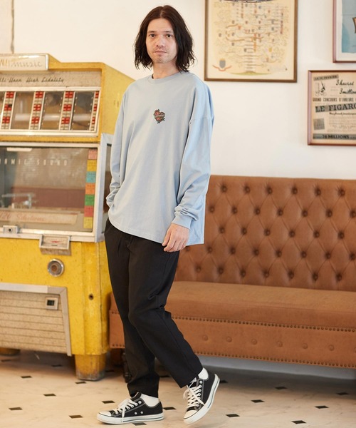 CAMBIO(カンビオ)の「mp11012- リネンライクアンクルテーパードパンツ(その他パンツ・メンズ・ブラック/ベージュ/グレー/オリーブ・M/L/XL)」の5枚目の写真
