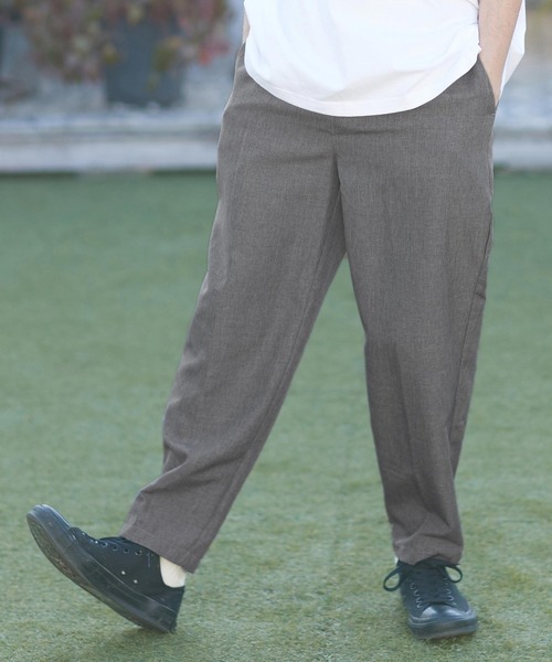 CAMBIO(カンビオ)の「mp11012- リネンライクアンクルテーパードパンツ(その他パンツ・メンズ・ブラック/ベージュ/グレー/オリーブ・M/L/XL)」の19枚目の写真