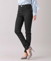 美脚ストレッチスキニーデニムパンツ
