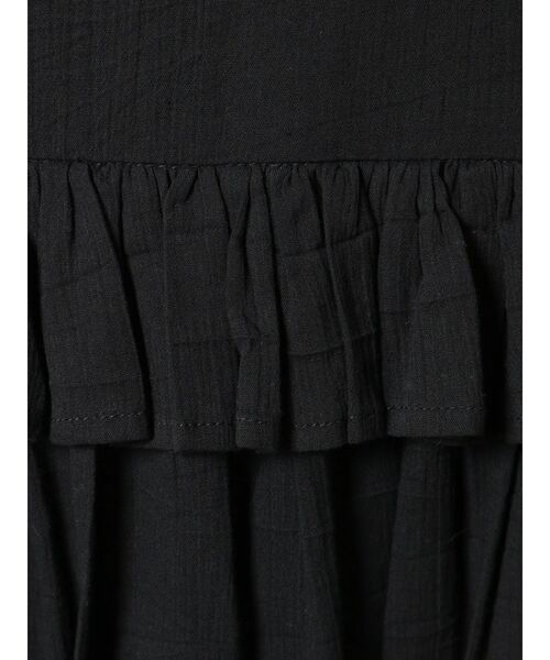 merry jenny（メリージェニー）の「frillコットンキャミスカート（スカート・レディース・オフホワイト/ブラック・FREE）」の21枚目の写真
