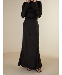 LA PEAU DE GEM | 【LA PEAU DE GEM】スポーツナイロンスカート(スカート)