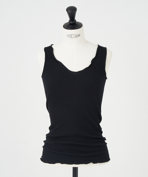 collex（コレックス）の「【Maglificio Mare/マグィリフィシオ マーレ】タンクトップ（タンクトップ・レディース・グレー/オフホワイト/ベージュ/ブラック・フリー）」の9枚目の写真