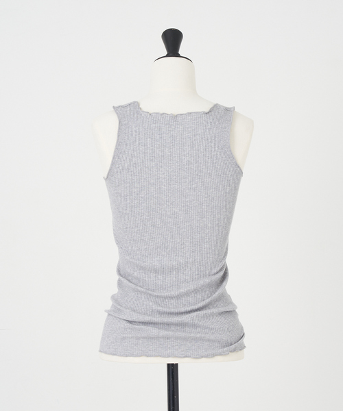 collex（コレックス）の「【Maglificio Mare/マグィリフィシオ マーレ】タンクトップ（タンクトップ・レディース・グレー/オフホワイト/ベージュ/ブラック・フリー）」の13枚目の写真