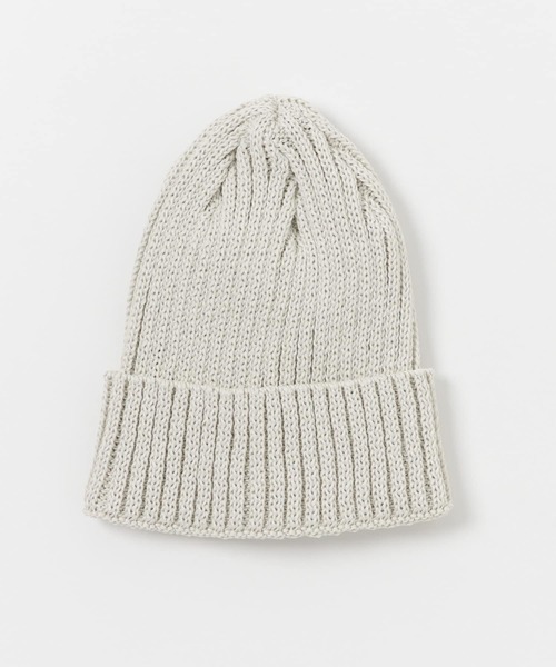 URBAN RESEARCH DOORS（アーバンリサーチドアーズ）の「ストローヤーンニットキャップ（ニットキャップ/ビーニー・メンズ・ブラック/カーキ/ベージュ/ブラウン/アイボリー・-）」の2枚目の写真