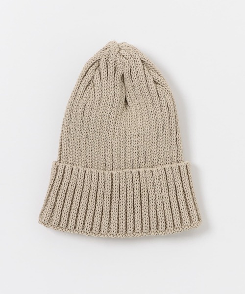 URBAN RESEARCH DOORS（アーバンリサーチドアーズ）の「ストローヤーンニットキャップ（ニットキャップ/ビーニー・メンズ・ブラック/カーキ/ベージュ/ブラウン/アイボリー・-）」の7枚目の写真