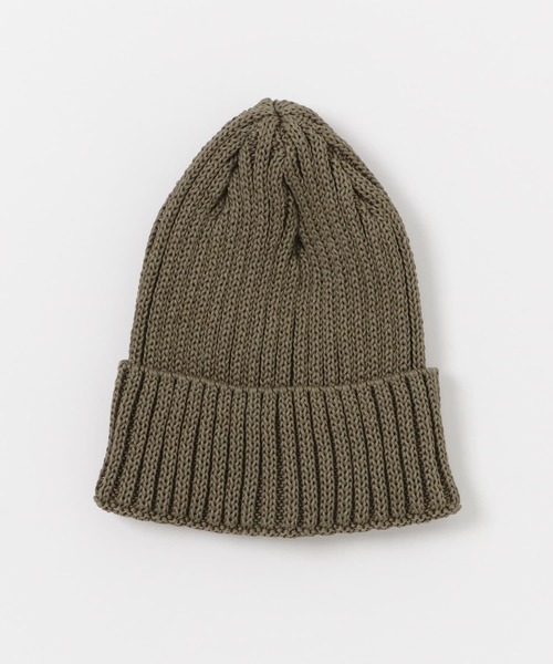 URBAN RESEARCH DOORS（アーバンリサーチドアーズ）の「ストローヤーンニットキャップ（ニットキャップ/ビーニー・メンズ・ブラック/カーキ/ベージュ/ブラウン/アイボリー・-）」の8枚目の写真