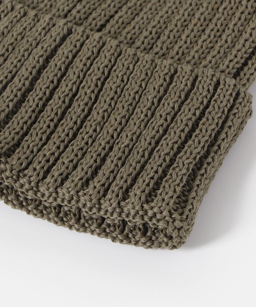 URBAN RESEARCH DOORS（アーバンリサーチドアーズ）の「ストローヤーンニットキャップ（ニットキャップ/ビーニー・メンズ・ブラック/カーキ/ベージュ/ブラウン/アイボリー・-）」の15枚目の写真