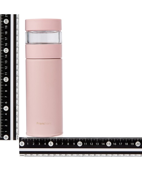Francfranc（フランフラン）の「ステンレスティーボトル 300ML ピンク