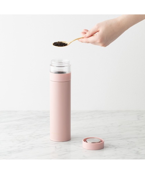 Francfranc（フランフラン）の「ステンレスティーボトル 300ML ピンク