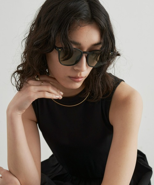 Aunt Marie's（アントマリーズ）の「セルフレームサングラス / UVカット / カラーサングラス（サングラス・レディース・ブラック/グレー・FREE）」の11枚目の写真