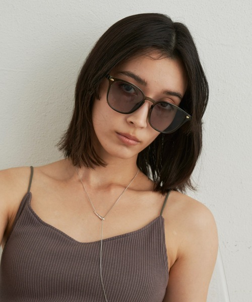 Aunt Marie's（アントマリーズ）の「セルフレームサングラス / UVカット / カラーサングラス（サングラス・レディース・ブラック/グレー・FREE）」の7枚目の写真