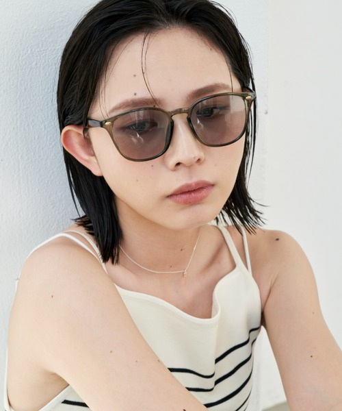 Aunt Marie's（アントマリーズ）の「セルフレームサングラス / UVカット / カラーサングラス（サングラス・レディース・ブラック/グレー・FREE）」の6枚目の写真