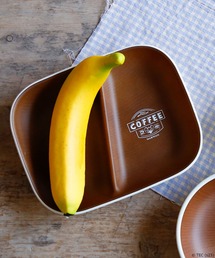 TOM&JERRY（トムアンドジェリー）の「【公式】トムとジェリー　樹脂スクエアワンプレート（食器）」