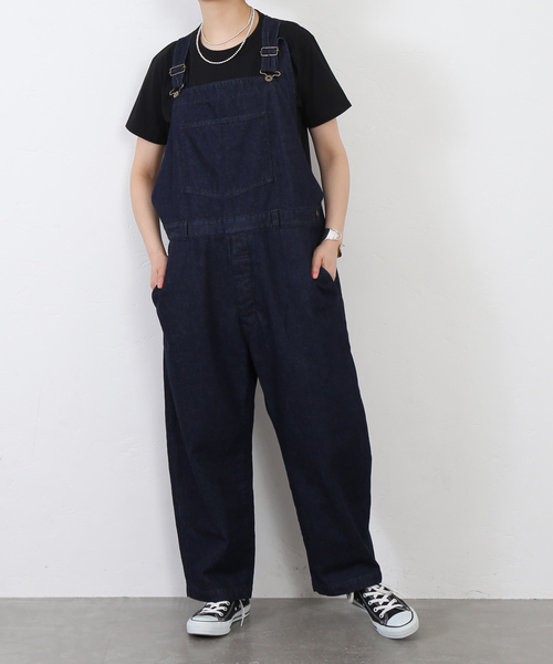 セール】11OZデニム バルーンオーバーオール（サロペット