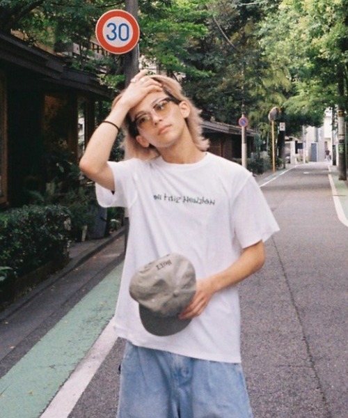ROOPTOKYO(ループトウキョウ)の「all this mayhem/オールディスメイヘム ATM LOGO 半袖Tシャツ メンズ 夏物 夏服(Tシャツ/カットソー・メンズ・ホワイト/ライトグレー/ネイビー/スミクロ/ホワイト系/ネイビー系/ダークブラウン系/ブラック系・M/L/XL/X-LARGE/LARGE/MEDIUM)」の3枚目の写真