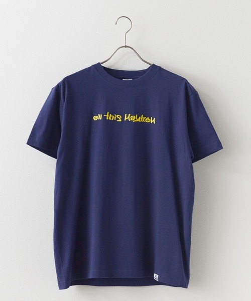 ROOPTOKYO(ループトウキョウ)の「all this mayhem/オールディスメイヘム ATM LOGO 半袖Tシャツ メンズ 夏物 夏服(Tシャツ/カットソー・メンズ・ホワイト/ライトグレー/ネイビー/スミクロ/ホワイト系/ネイビー系/ダークブラウン系/ブラック系・M/L/XL/X-LARGE/LARGE/MEDIUM)」の8枚目の写真