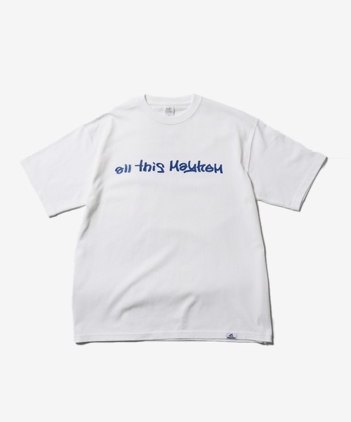 ROOPTOKYO(ループトウキョウ)の「all this mayhem/オールディスメイヘム ATM LOGO 半袖Tシャツ メンズ 夏物 夏服(Tシャツ/カットソー・メンズ・ホワイト/ライトグレー/ネイビー/スミクロ/ホワイト系/ネイビー系/ダークブラウン系/ブラック系・M/L/XL/X-LARGE/LARGE/MEDIUM)」の2枚目の写真