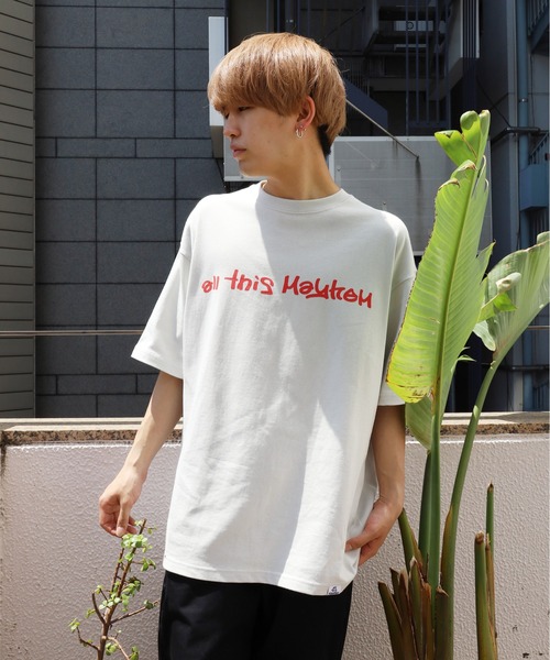ROOPTOKYO(ループトウキョウ)の「all this mayhem/オールディスメイヘム ATM LOGO 半袖Tシャツ メンズ 夏物 夏服(Tシャツ/カットソー・メンズ・ホワイト/ライトグレー/ネイビー/スミクロ/ホワイト系/ネイビー系/ダークブラウン系/ブラック系・M/L/XL/X-LARGE/LARGE/MEDIUM)」の6枚目の写真