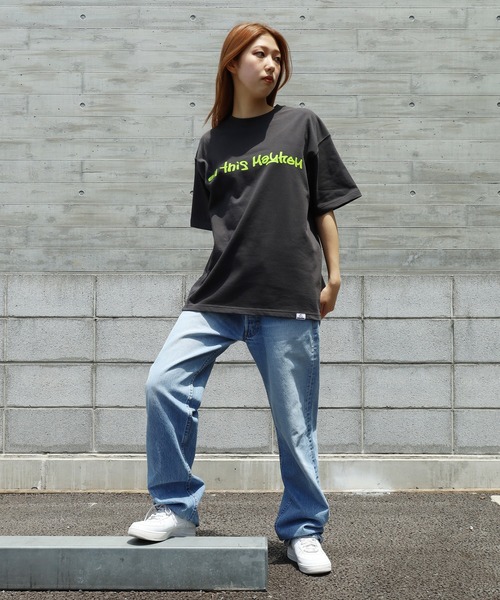 ROOPTOKYO(ループトウキョウ)の「all this mayhem/オールディスメイヘム ATM LOGO 半袖Tシャツ メンズ 夏物 夏服(Tシャツ/カットソー・メンズ・ホワイト/ライトグレー/ネイビー/スミクロ/ホワイト系/ネイビー系/ダークブラウン系/ブラック系・M/L/XL/X-LARGE/LARGE/MEDIUM)」の18枚目の写真