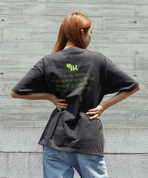 ROOPTOKYO(ループトウキョウ)の「all this mayhem/オールディスメイヘム ATM LOGO 半袖Tシャツ メンズ 夏物 夏服(Tシャツ/カットソー・メンズ・ホワイト/ライトグレー/ネイビー/スミクロ/ホワイト系/ネイビー系/ダークブラウン系/ブラック系・M/L/XL/X-LARGE/LARGE/MEDIUM)」の17枚目の写真