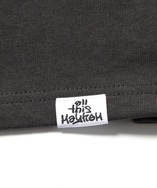 ROOPTOKYO(ループトウキョウ)の「all this mayhem/オールディスメイヘム ATM LOGO 半袖Tシャツ メンズ 夏物 夏服(Tシャツ/カットソー・メンズ・ホワイト/ライトグレー/ネイビー/スミクロ/ホワイト系/ネイビー系/ダークブラウン系/ブラック系・M/L/XL/X-LARGE/LARGE/MEDIUM)」の12枚目の写真
