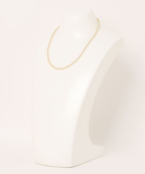 Dot＆Stripes CHILD WOMAN（ドットアンドストライプス　チャイルドウーマン）の「キャンディービーズ ネックレス（ネックレス・レディース・サックスブルー/アイボリー/ピンク・FREE）」の4枚目の写真