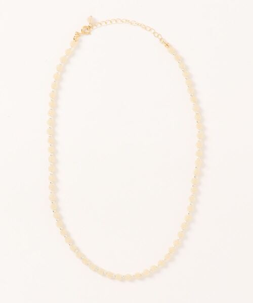 Dot＆Stripes CHILD WOMAN（ドットアンドストライプス　チャイルドウーマン）の「キャンディービーズ ネックレス（ネックレス・レディース・サックスブルー/アイボリー/ピンク・FREE）」の7枚目の写真