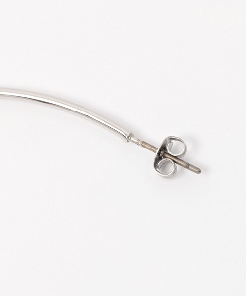 LEPSIM（レプシィム）の「BIGフープピアス　962690（ピアス（両耳用）・レディース・シルバー/オレンジ/ゴールド・ONE SIZE）」の5枚目の写真