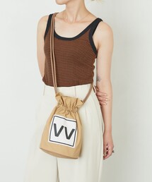 FREAK'S STORE（フリークスストア）の「VAUDEVILLE/ボードビル 限定展開　VVキンチャクショルダー（ショルダーバッグ/巾着バッグ）（ショルダーバッグ・キッズ）」