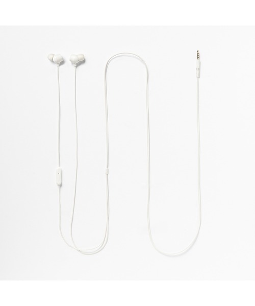 無印良品（ムジルシリョウヒン）の「モバイルイヤホン　マイク付　ＭＪ－ＨＰ２（ヘッドフォン/イヤホン・メンズ・ホワイト・FREE）」の4枚目の写真