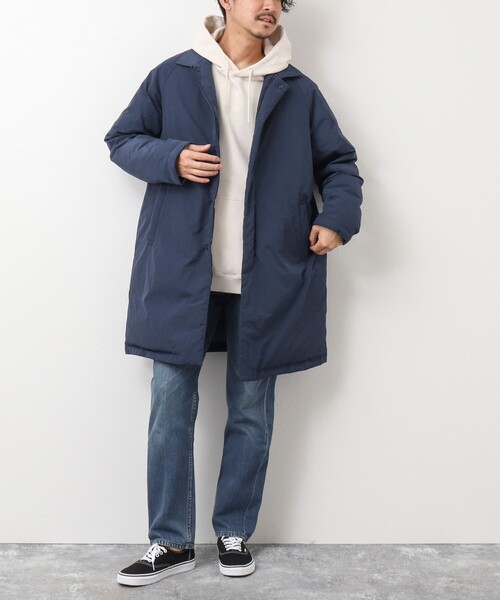 TAION（タイオン）の「【TAION/タイオン】別注ダウンステンカラーコート（ダウンジャケット/コート・メンズ・ネイビー/ブラック/グレー・S/M/L/XL）」の9枚目の写真