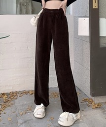コーデュロイストレートパンツ