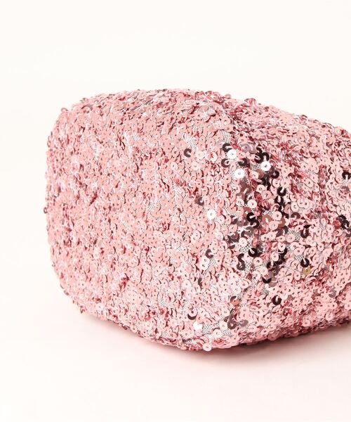 TONE SELECT GOODS(トーンセレクトグッズ)の「urbanfemine./スパンコールミニショルダーバッグ U7098(ショルダーバッグ・レディース・ブラック/ピンク/シルバー・FREE)」の11枚目の写真