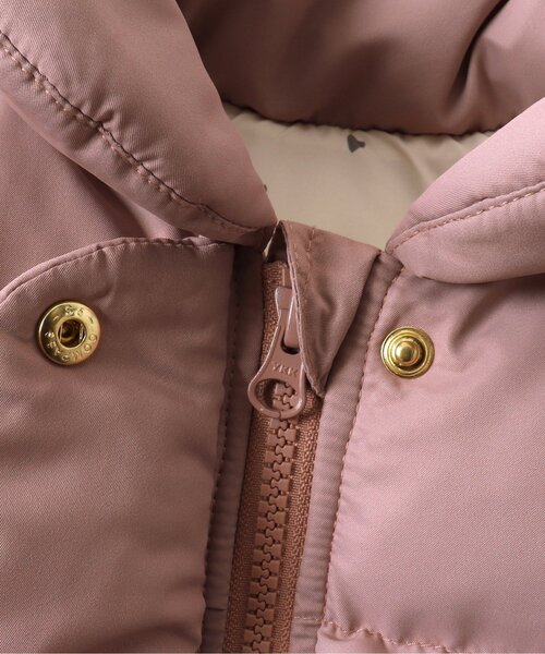 apres les cours(アプレレクール)の「【マシンウォッシャブル】スカラップ中綿ジャケット(ダウンジャケット/コート・キッズ・ピンク/チャコール/サックスブルー・120/80/140/110/90/130/100)」の21枚目の写真