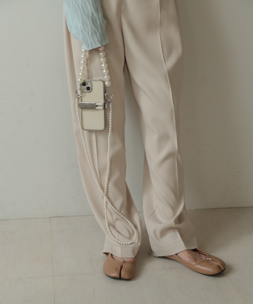 Bab（バブ）の「ミックスパールスマホショルダー（スマホグッズ・レディース・アイボリー・ONESIZE）」の6枚目の写真