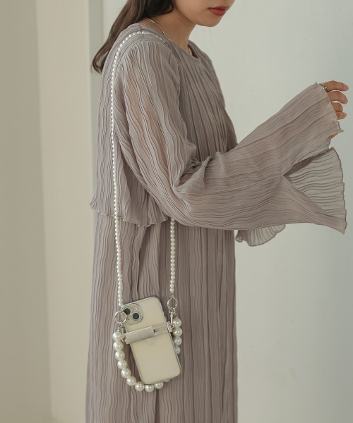 Bab（バブ）の「ミックスパールスマホショルダー（スマホグッズ・レディース・アイボリー・ONESIZE）」の8枚目の写真