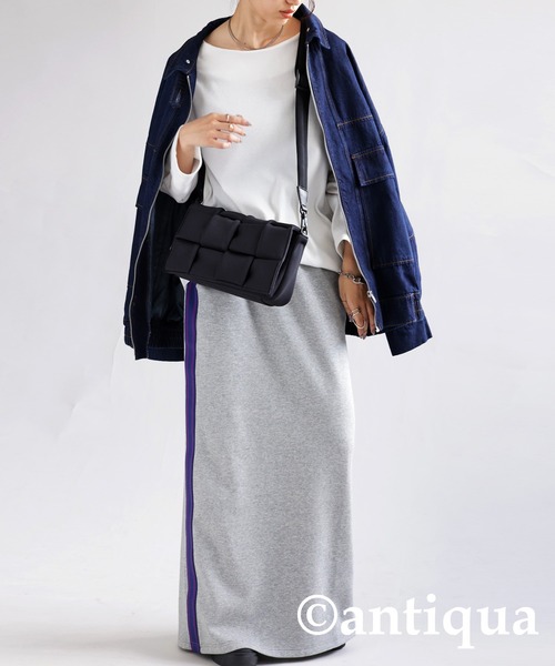antiqua(アンティカ)の「メッシュショルダーバッグ(ショルダーバッグ・レディース・ブラック・FREE)」の9枚目の写真