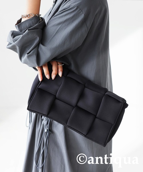 antiqua(アンティカ)の「メッシュショルダーバッグ(ショルダーバッグ・レディース・ブラック・FREE)」の18枚目の写真