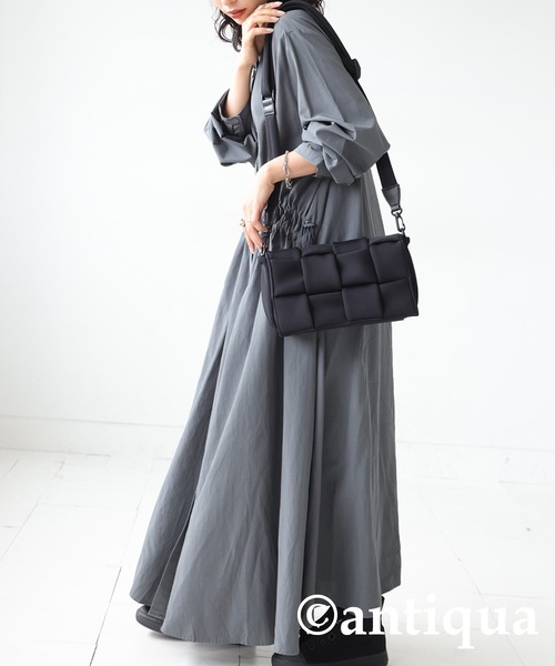 antiqua(アンティカ)の「メッシュショルダーバッグ(ショルダーバッグ・レディース・ブラック・FREE)」の15枚目の写真