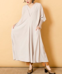 【WEB限定アイテム】タックドルマンワンピース