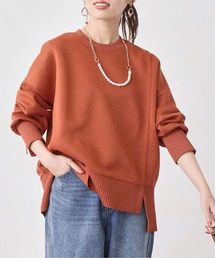 軽量ボンディング×リブ切替プルオーバー