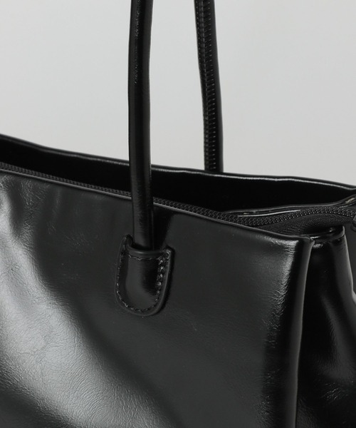 LAKOLE（ラコレ）の「ロングハンドルトートBAG / 969651（トートバッグ・レディース・ブラック/アイボリー/イエロー・FREE）」の21枚目の写真